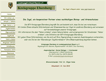 Tablet Screenshot of jagd-ebersberg.de